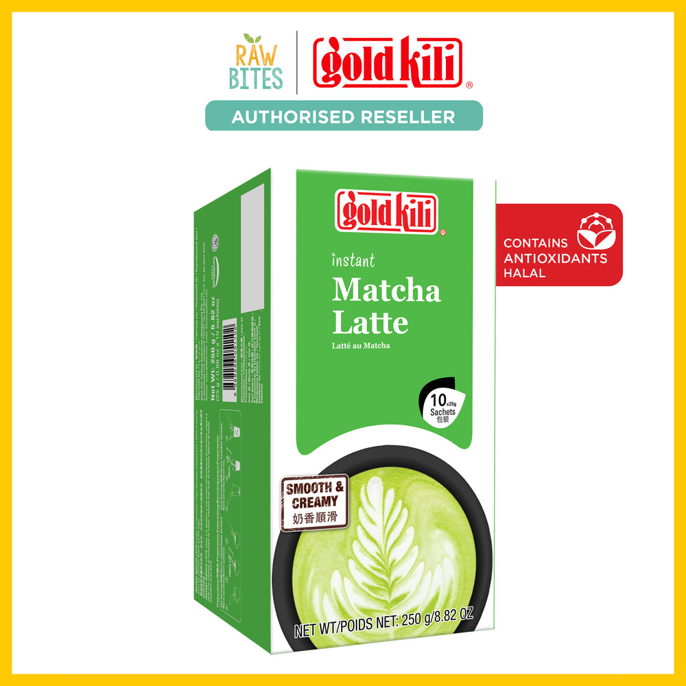 Gold kili Instant Matcha Latte [25g x 10 sachets]