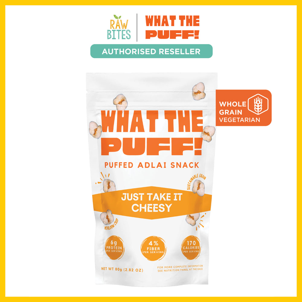 What The Puff Puffed Adlai Snack - Cheese 80g