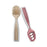 NumNum GOOtensil Self-feeding Baby Pre-spoons - Beige & Mauve [set of 2] (No BPA, PVC & Phthalates)