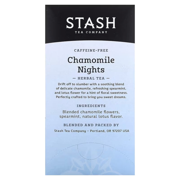 Stash Chamomile Nights Herbal Tea 18g/20 bags