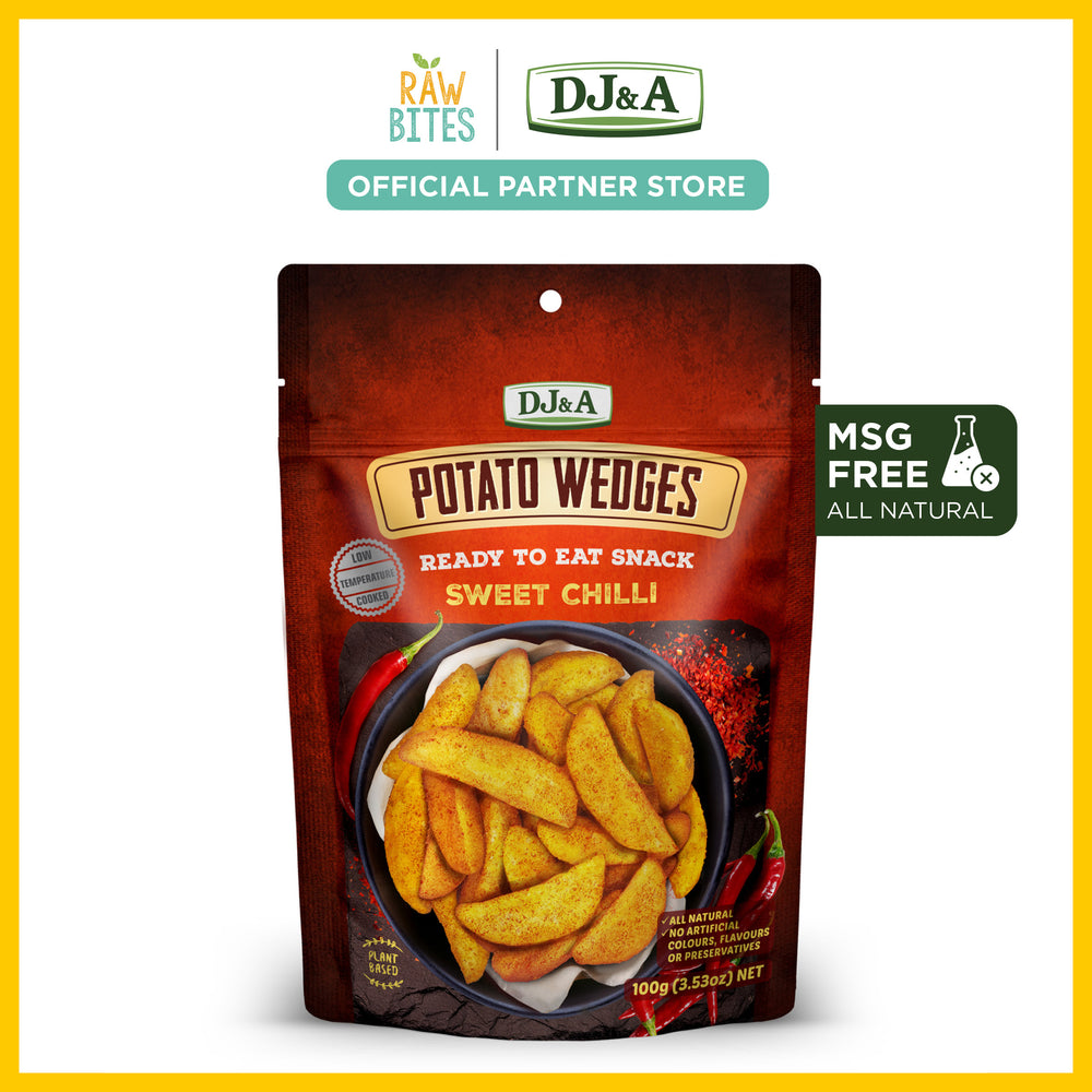 DJ&A Potato Wedges Sweet Chilli 100g