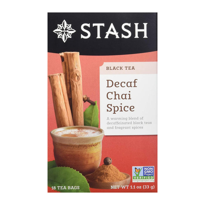 Stash Decaf Chai Spice Black Tea 33g/18 bags 