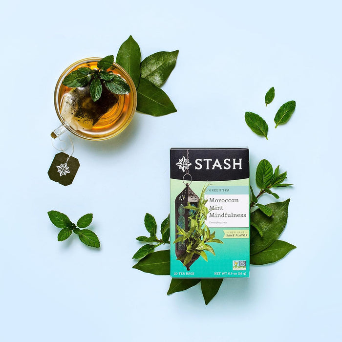 Stash Moroccan Mint Green Tea 26g/20 bags