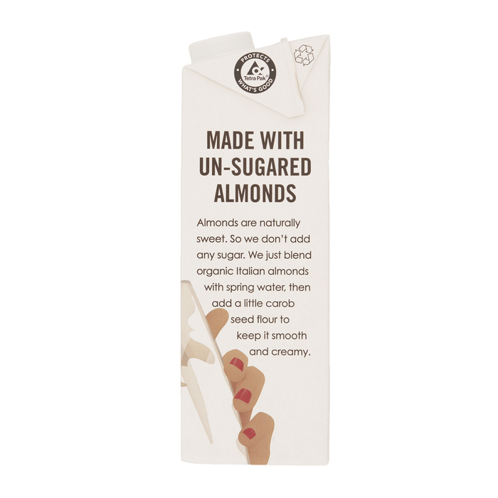 Rude Health No Sugar Almond Milk 1L