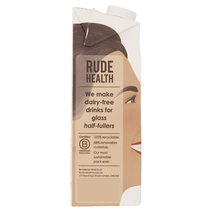 Rude Health No Sugar Oat Milk 1L