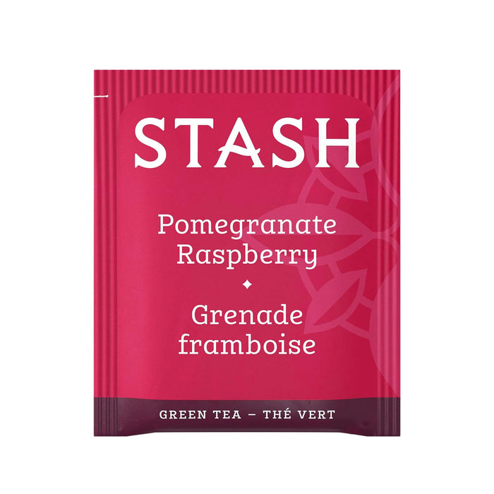 Stash Pomegranate Raspberry Green Tea & Matcha 36g/18 bags