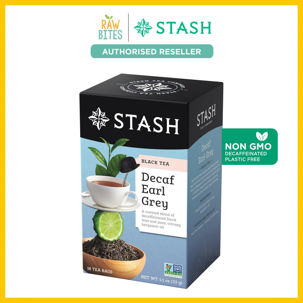 Stash Decaf Earl Grey Black Tea 33g/18 bags